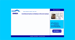 Desktop Screenshot of ensea.ci